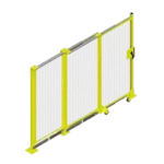 L.H. - R.H. Total Access Double Slide Gate Assy. (In Heavy Duty Tracks)