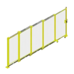 L.H. - R.H. Total Access Quadruple Slide Gate Assy. (In Heavy Duty Tracks)