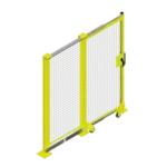 L.H. - R.H. Total Access Single Slide Gate Assy. (In Heavy Duty Tracks)