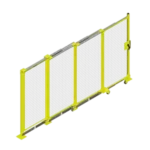 L.H. - R.H. Total Access Triple Slide Gate Assy. (In Heavy Duty Tracks)